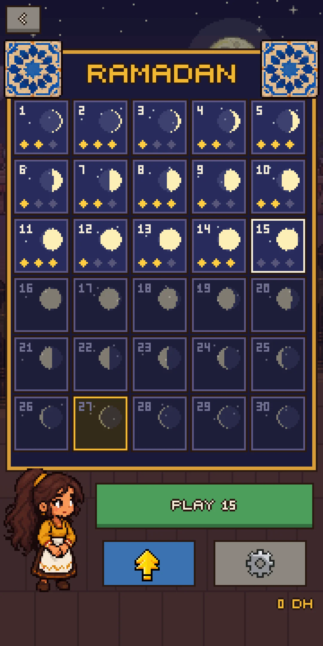 A moon for every night